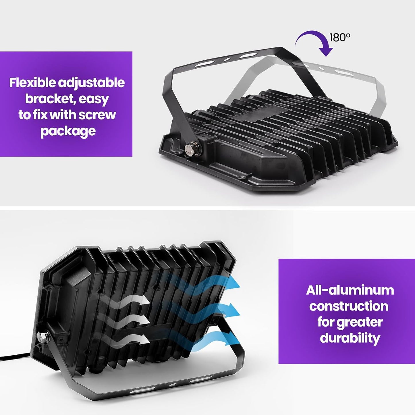 LED Black Flood Light