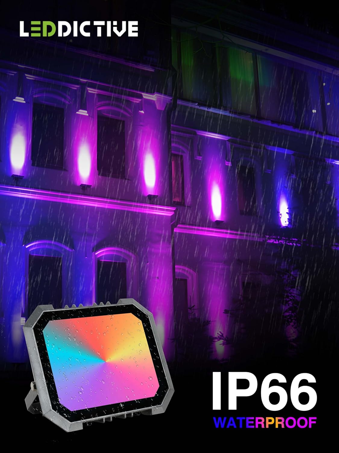 Smart RGB LED Flood Light