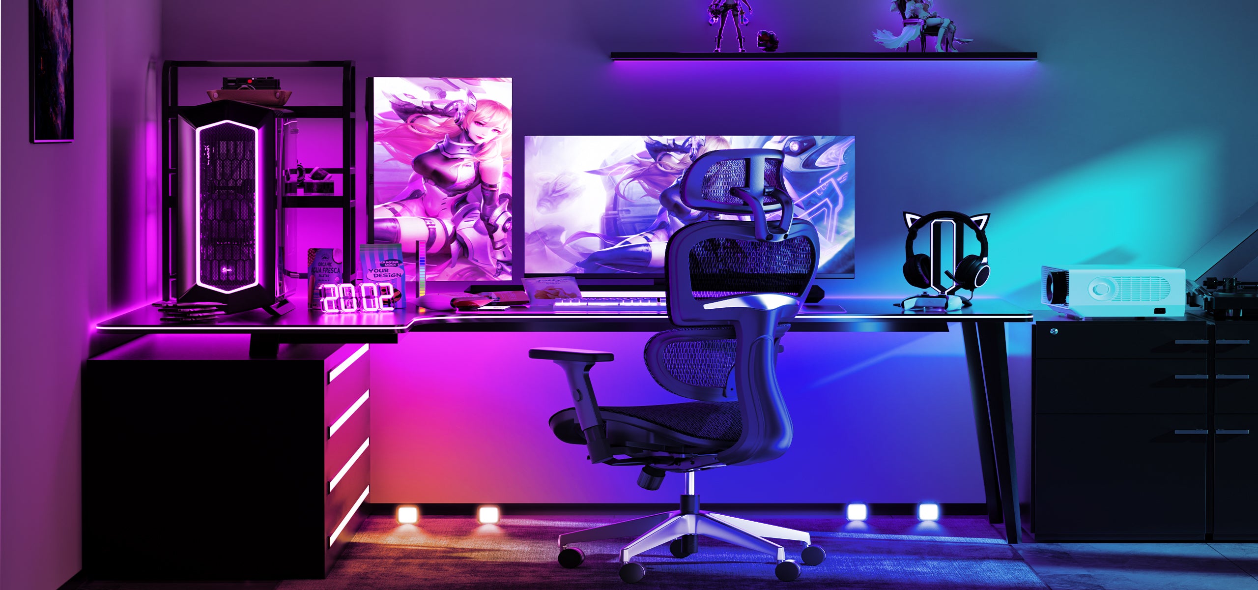 Immersive RGB Lighting for E-Sports